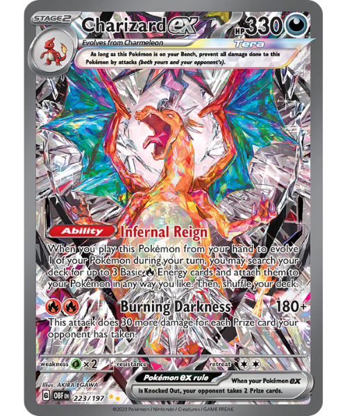 Scarlet & Violet Obsidian Flames 223/197 - Charizard Ex [Special Illustration Rare]